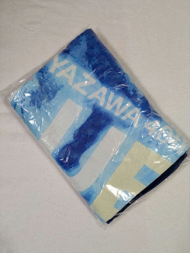 矢沢永吉　スペシャルビーチタオル　YAZAWA　(BLUE SKY)ブルー•蓄光