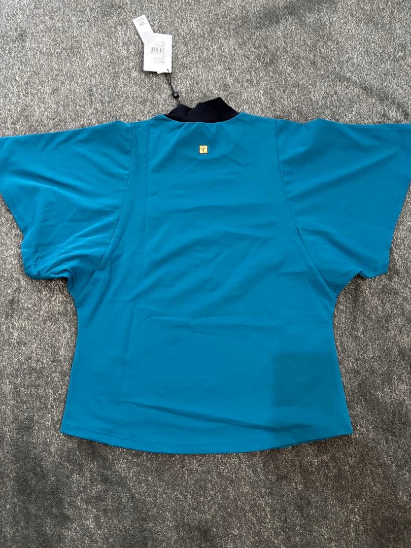 SY32 ゴルフ　レディース　半袖　ブルー　L