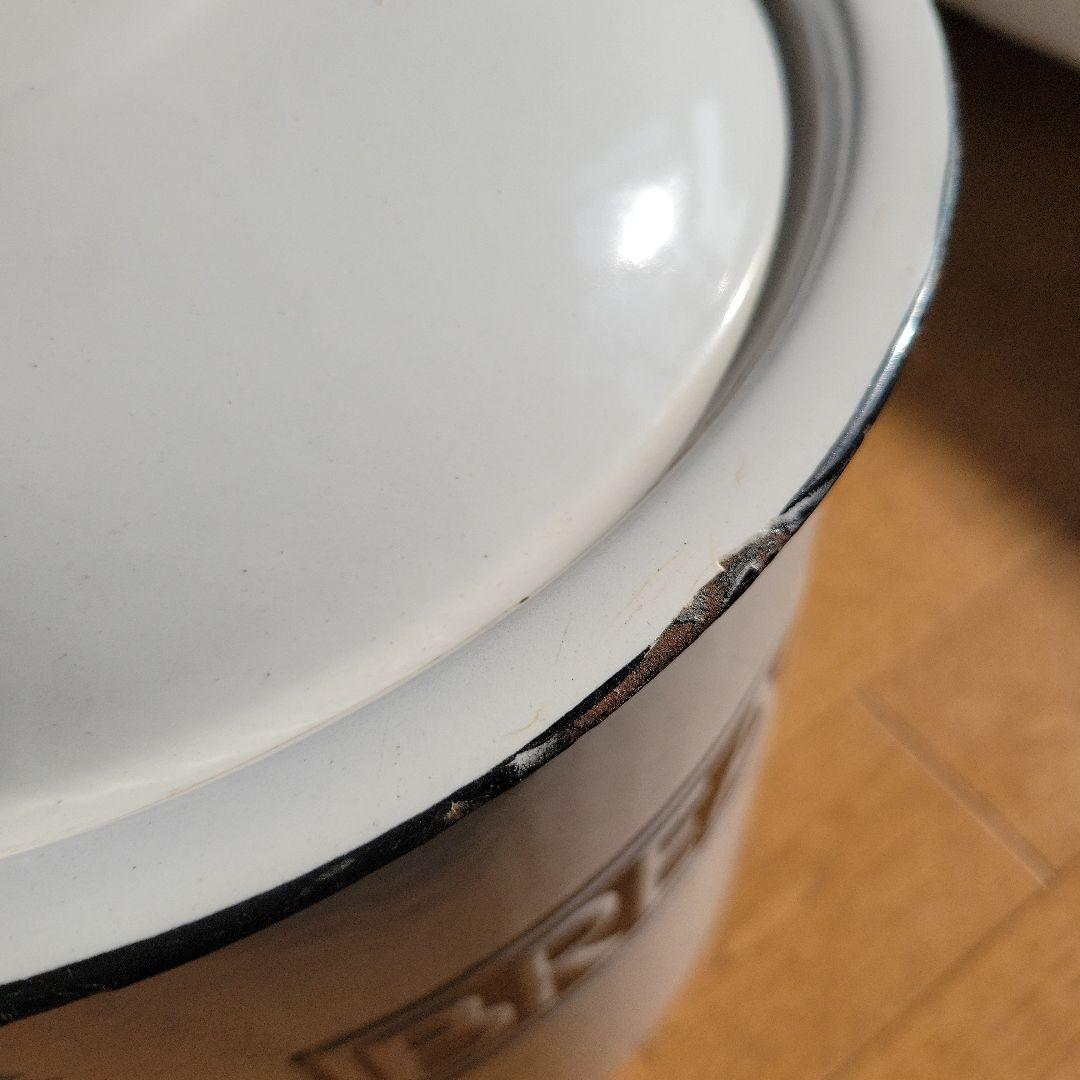 ●アンティーク●ホーローブレッド缶　BREAD缶