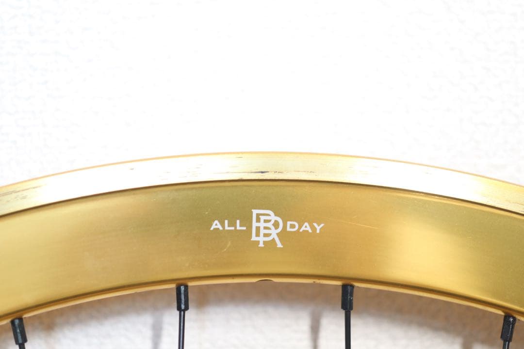 ★brotures × philwood ピスト フロント ホイール ブルーラグ