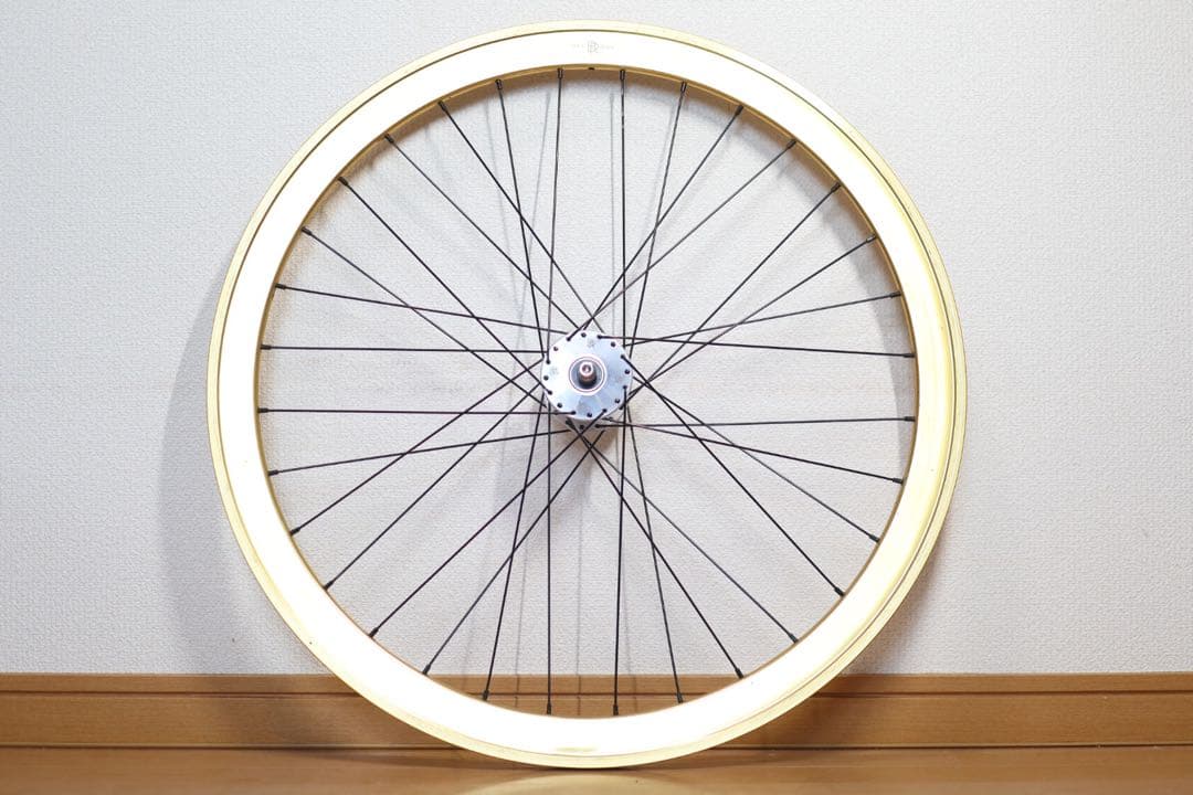 ★brotures × philwood ピスト フロント ホイール ブルーラグ