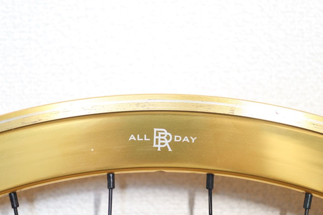 ★brotures × philwood ピスト フロント ホイール ブルーラグ