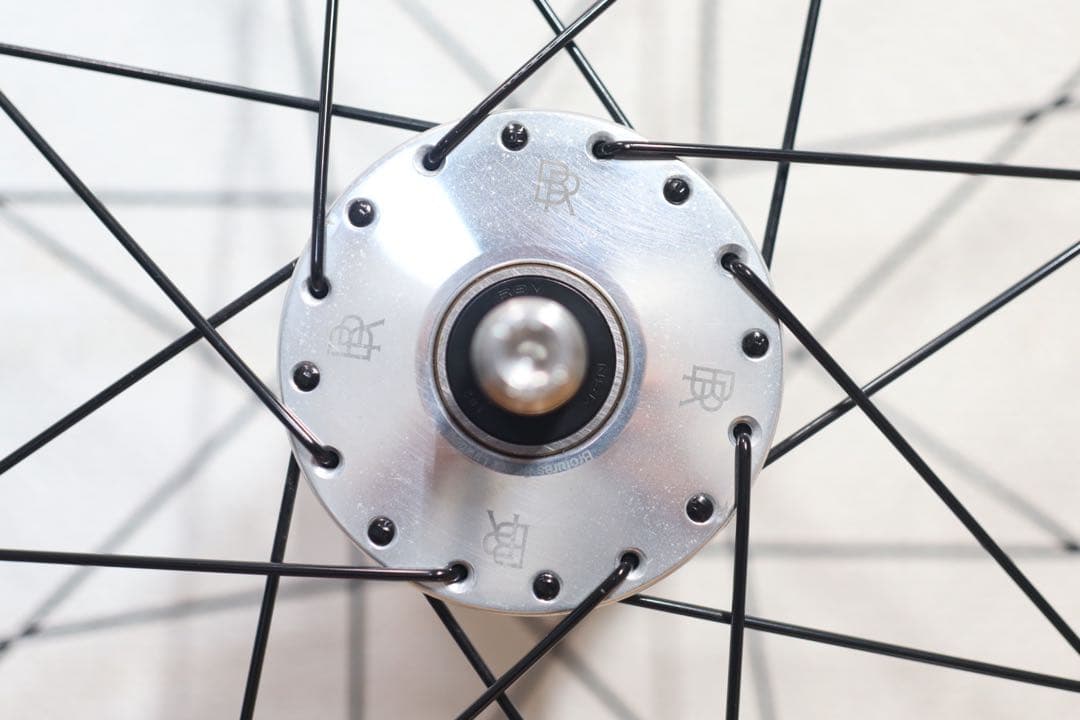 ★brotures × philwood ピスト フロント ホイール ブルーラグ