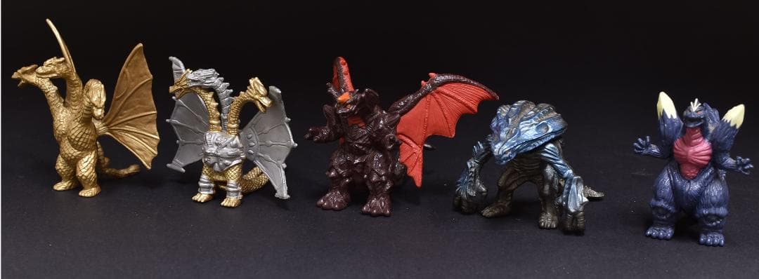 中古　食玩 ゴジラ王国１7体セット　本体のみ