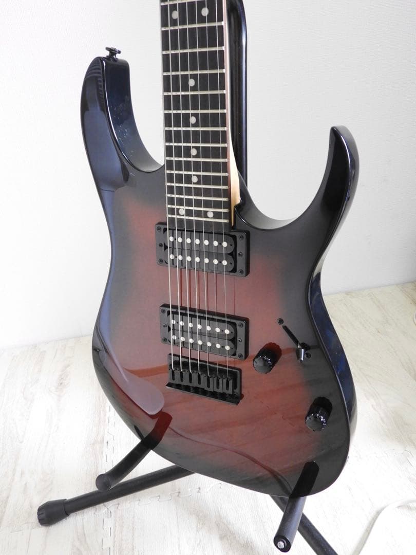 Ibanez 7弦ギター (ギグバッグ付き)