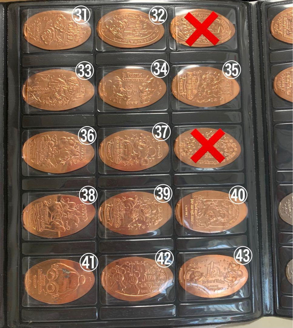 ディズニーランディズニーシー スーベニアメダル コレクション 2014～2018