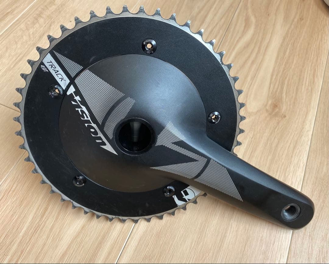 Vision Track クランクセット ブラック