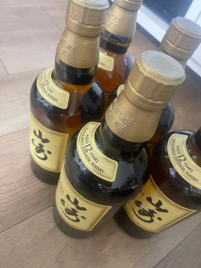 山崎１２年　5本セット