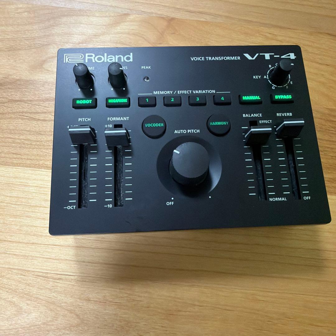 Roland VT-4 ボイストランスフォーマー +マイクセット