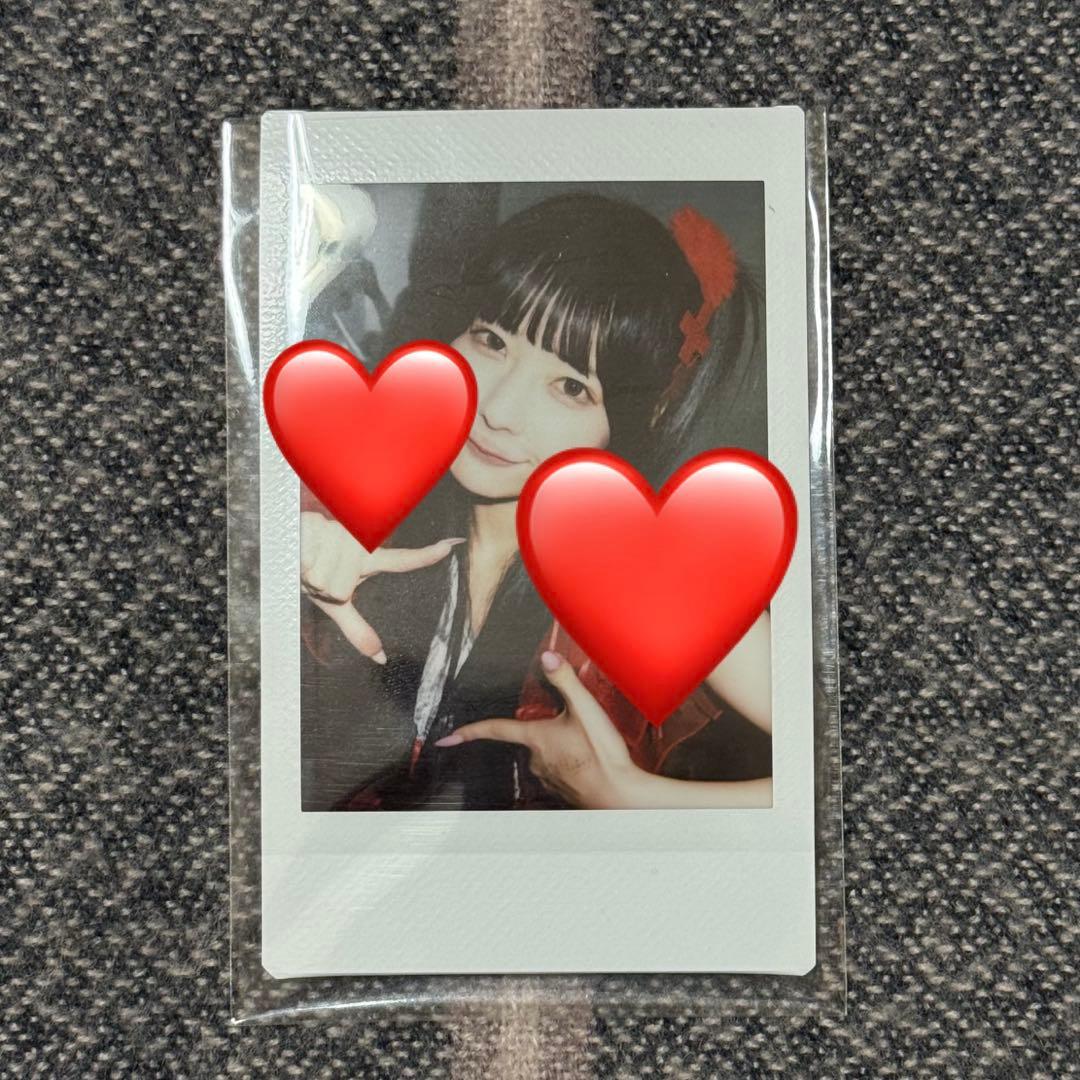 きゅるりんってしてみて　逃げ水あむ　チェキ　セット