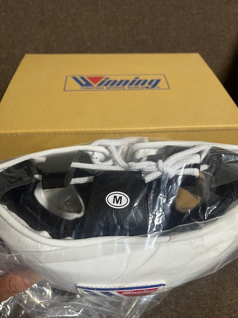 値下げ交渉可！新品　ウイニングWinning ヘッドギア Mサイズ ホワイト