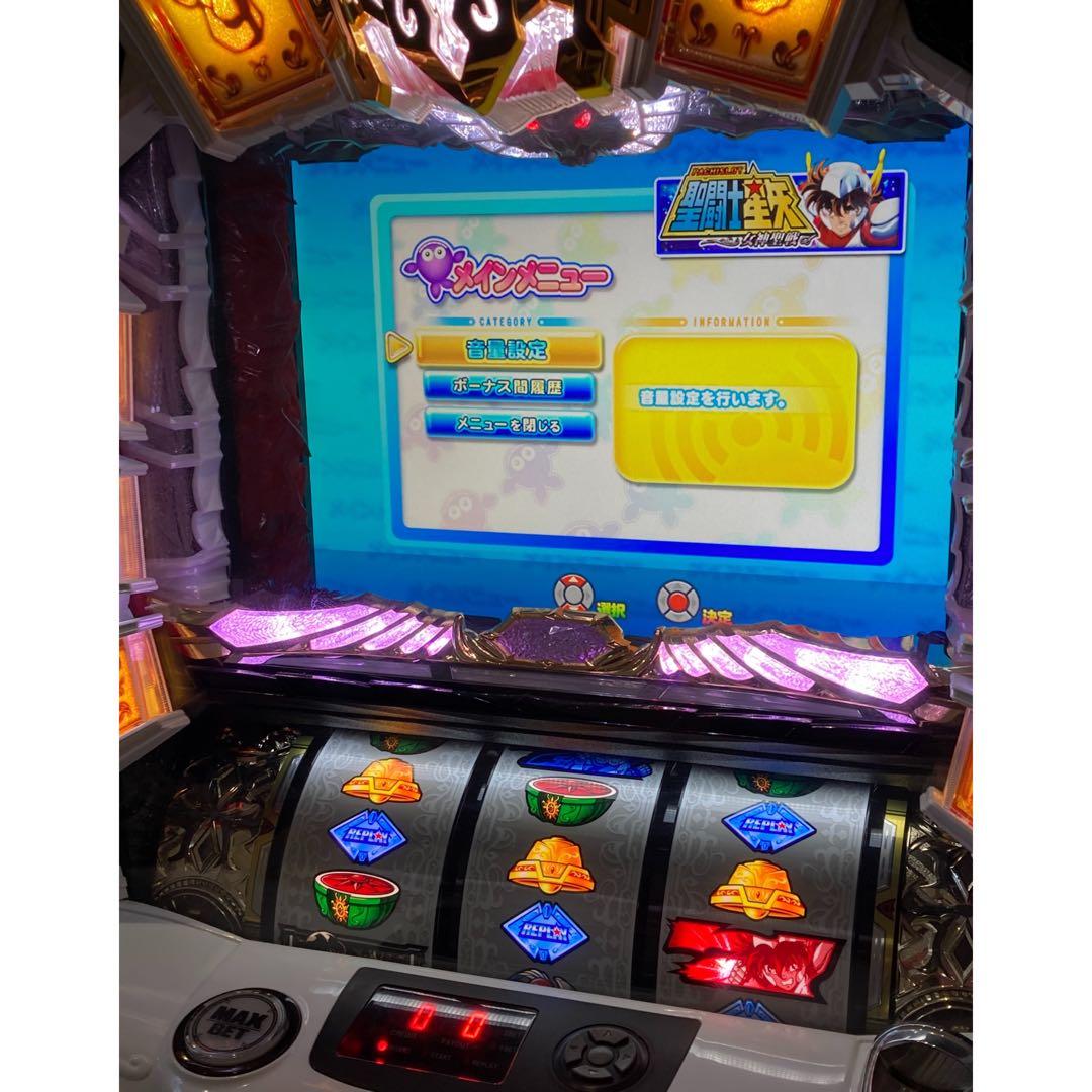 スロット　聖闘士星矢　女神聖戦　不要機　パチスロ