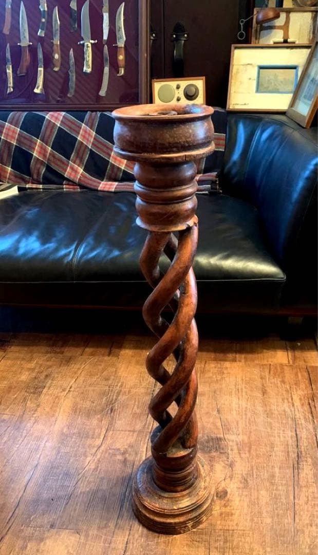 アンティーク　キャンドルスタンド