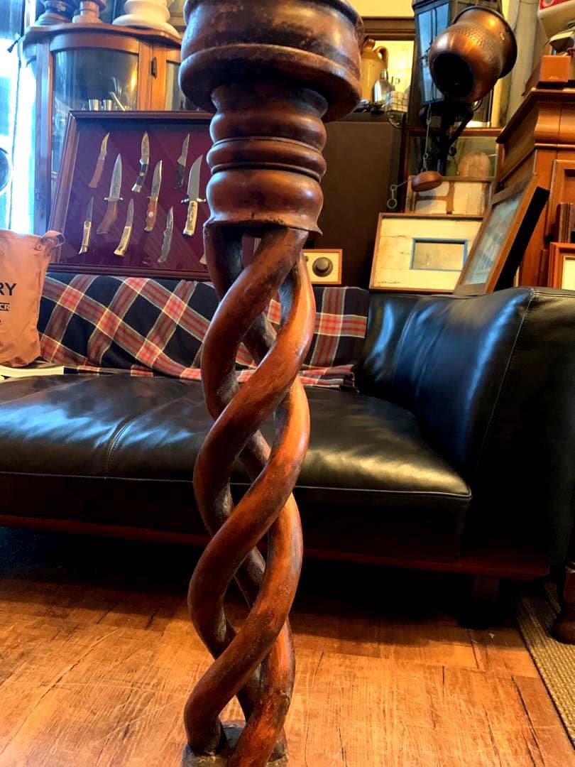 アンティーク　キャンドルスタンド