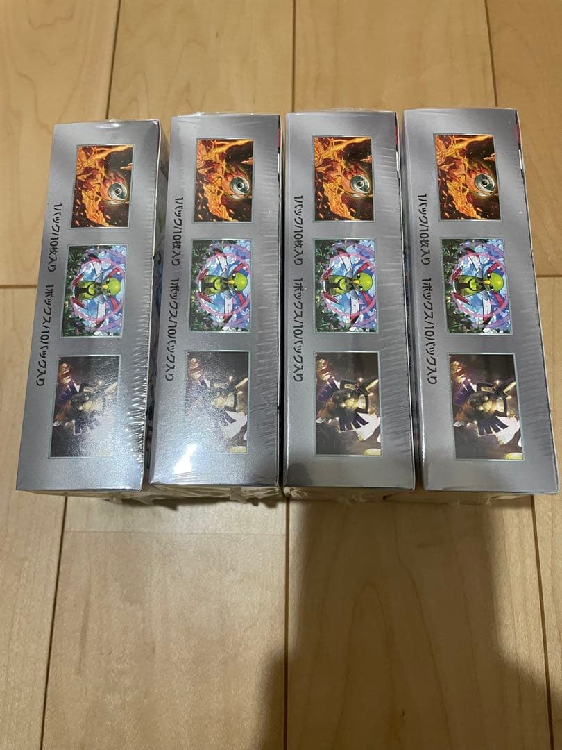 ポケモンカード　ポケカ　テラスタルフェスEX 4BOX ポケセン産　シュリンク付