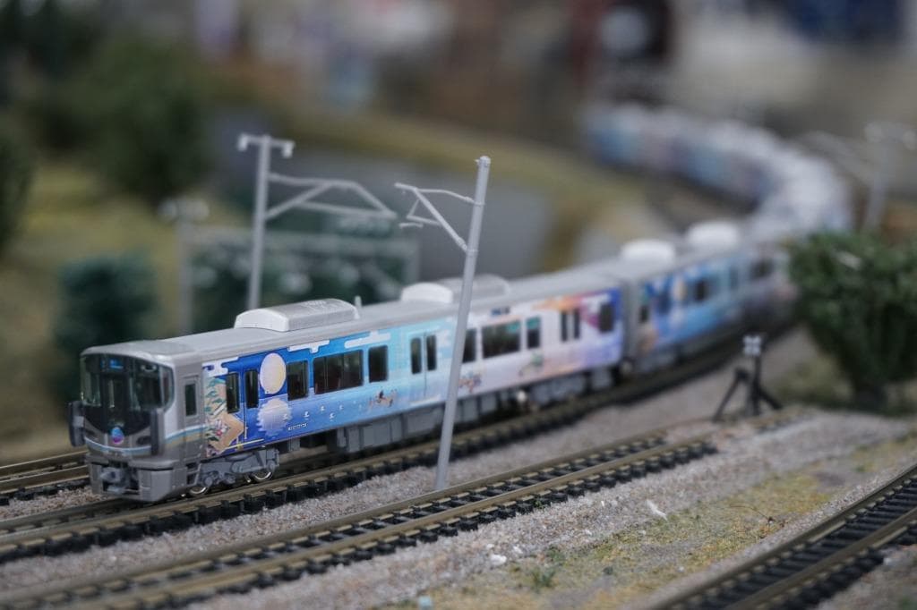 KATO 225系 びわこおおつ紫式部とれいん ラッピング仕様 6両