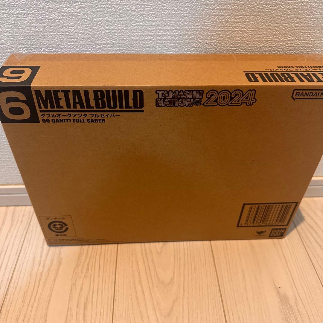 L BUILD ダブルオークアンタ フルセイバー　新品　輸送箱未開封品