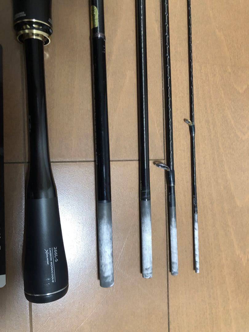 POISON ULTIMA 266L-5 パックロッドトルザイトバスルアーシマノ