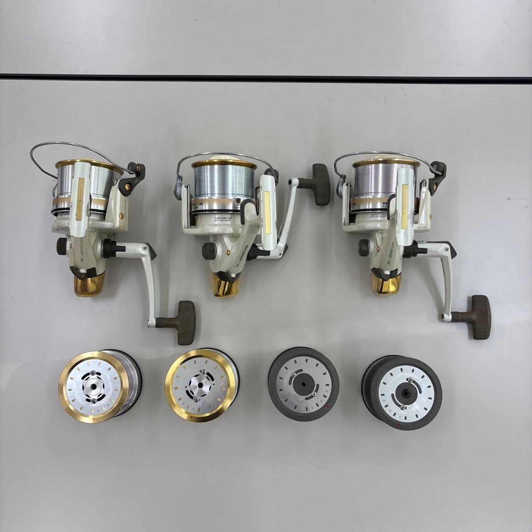 ダイワ　サーフ　SURF-X 35A 白3台 替スプール4コ