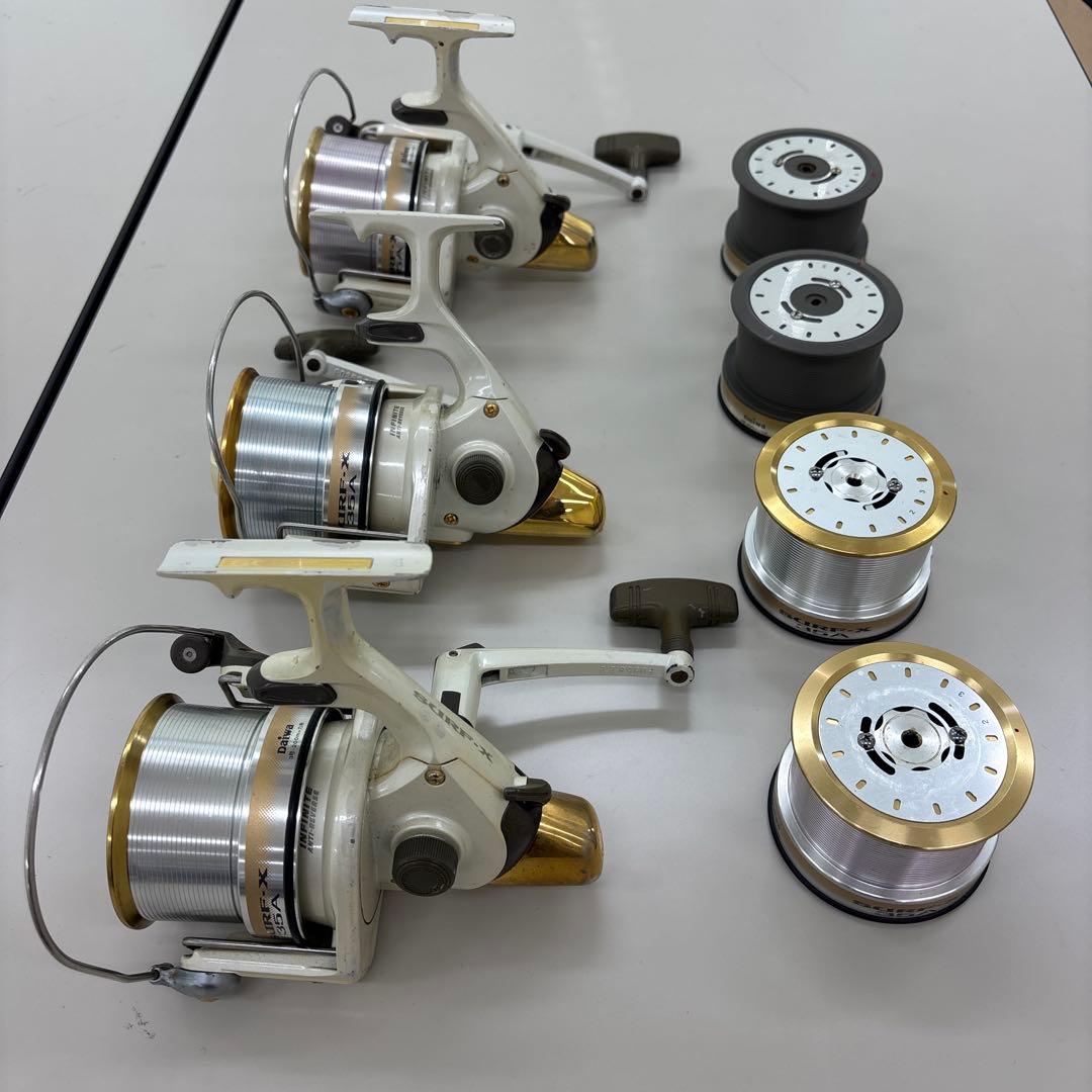 ダイワ　サーフ　SURF-X 35A 白3台 替スプール4コ