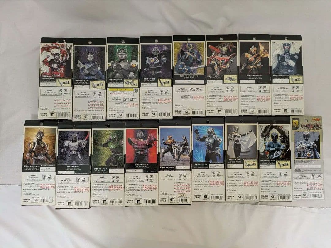 ライダーヒーローシリーズ 仮面ライダー龍騎　17体セット
