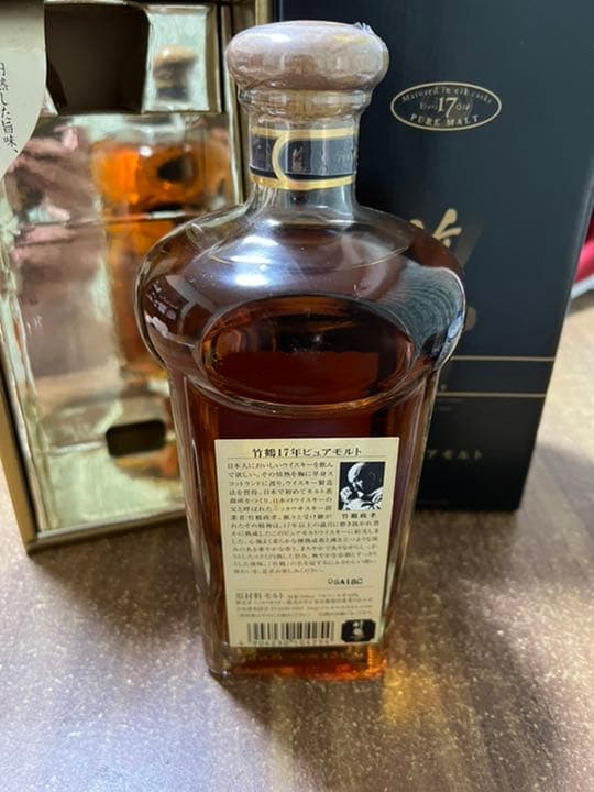 ニッカ ピュアモルト 竹鶴 17年 700ml