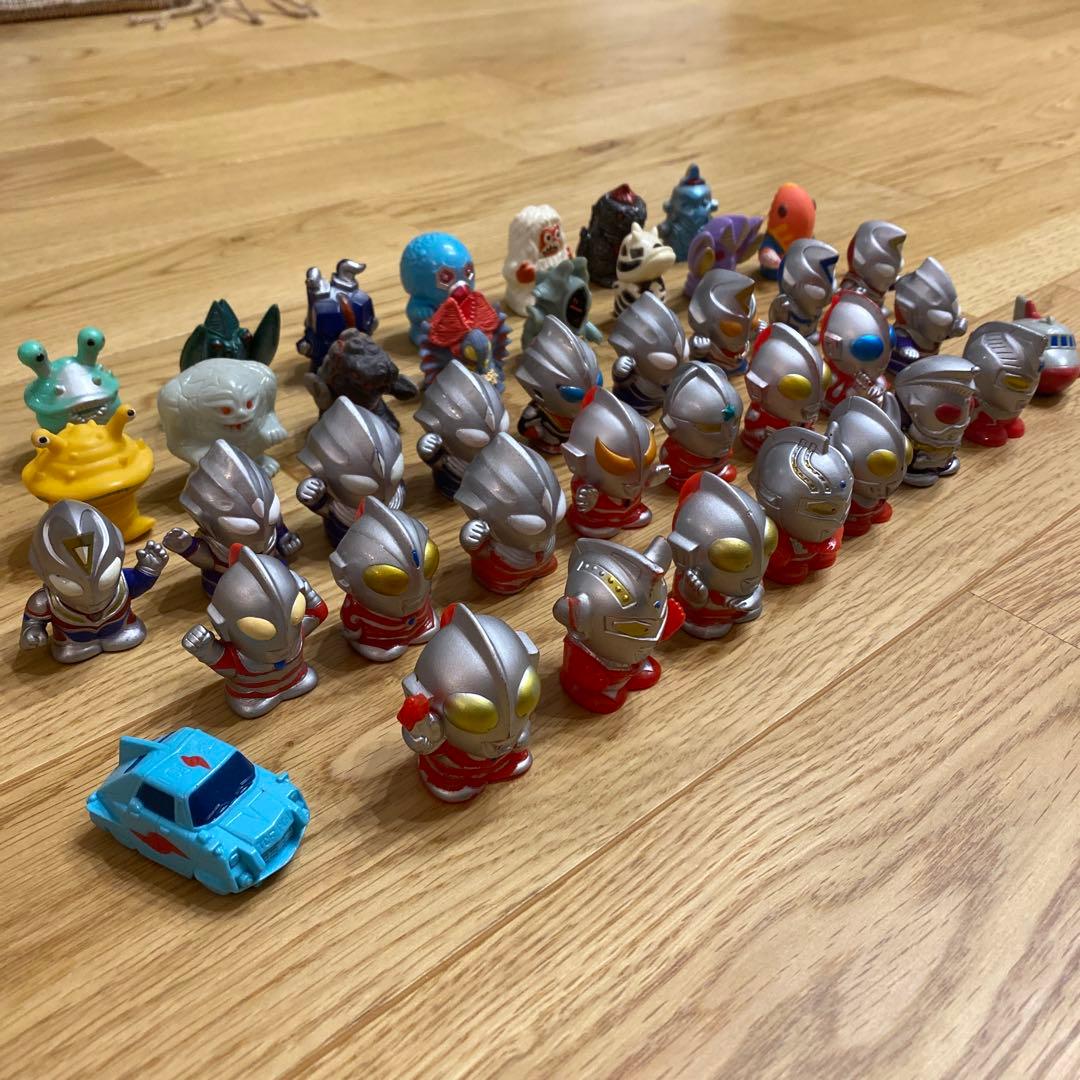 【平成レトロ】ウルトラマン 指人形 フィギア 41体 まとめ売り