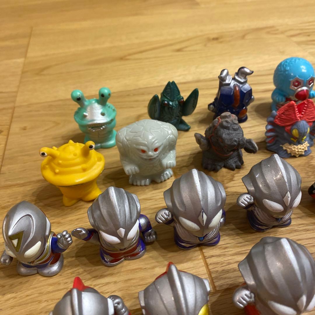 【平成レトロ】ウルトラマン 指人形 フィギア 41体 まとめ売り