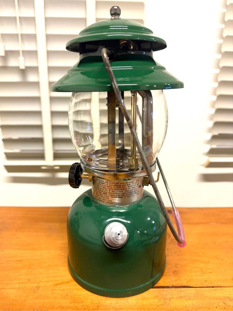 【美品】コールマン：200Aグリーン（1980年11月製）おまけ付き