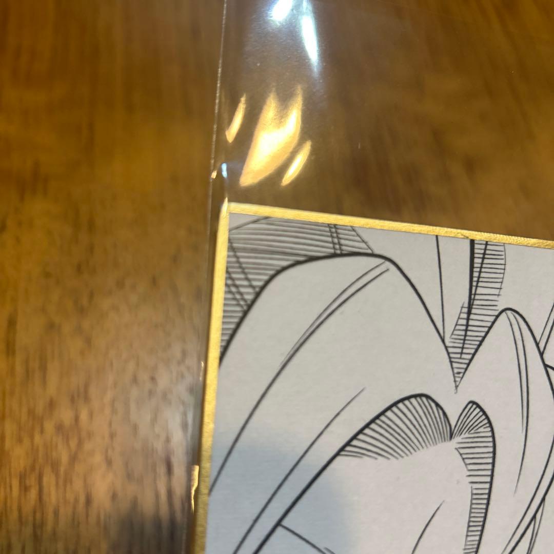 ドラゴンボールヒーローズ ながやま由貴先生 サイン色紙