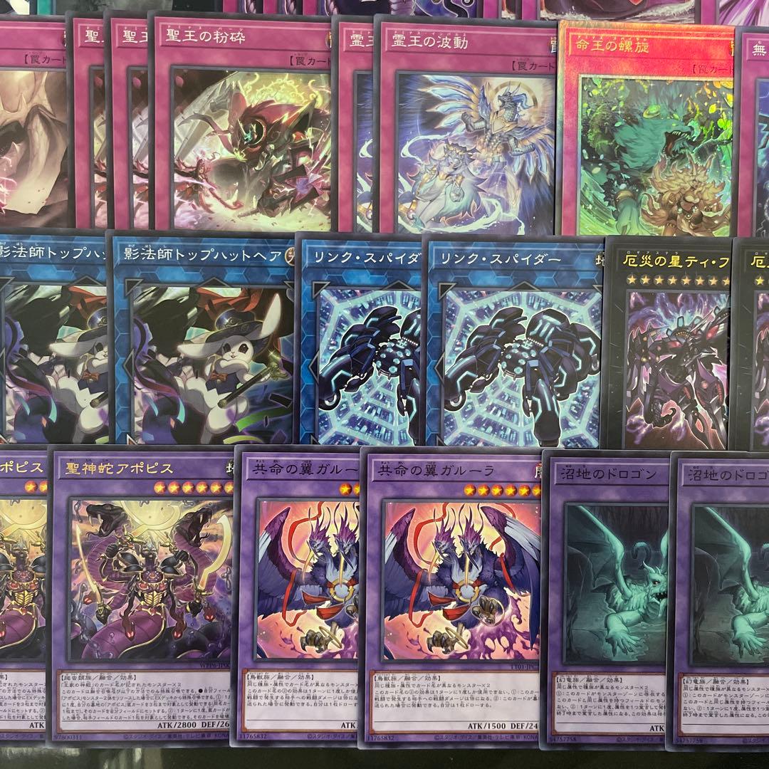 大会優勝構築 リシドデッキ 刻印を持つ者 王の遺宝祀りし聖域 聖神蛇アポピス