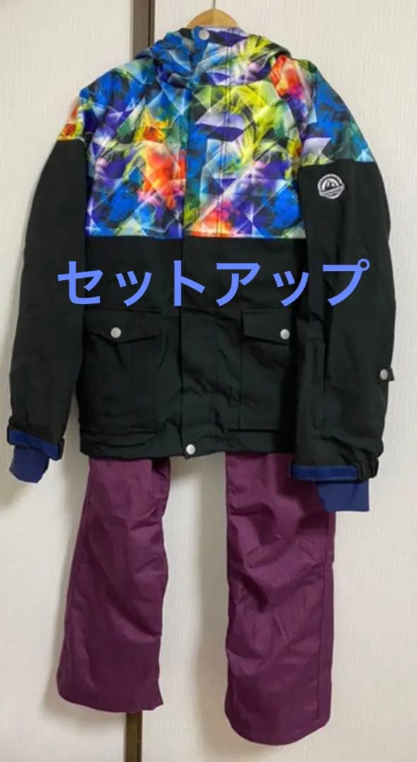 レディース Mサイズ  スノーボードウエア ジャケット セットアップ