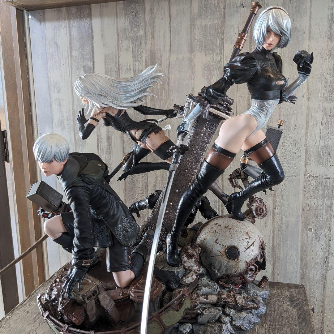 【訳あり】ニーアオートマタ 1/4スケール スタチュー　DX版