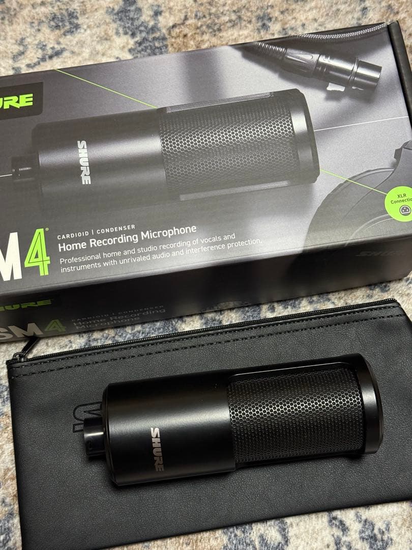 配信機器・PA機器・レコーディング機器 SHURE SM4