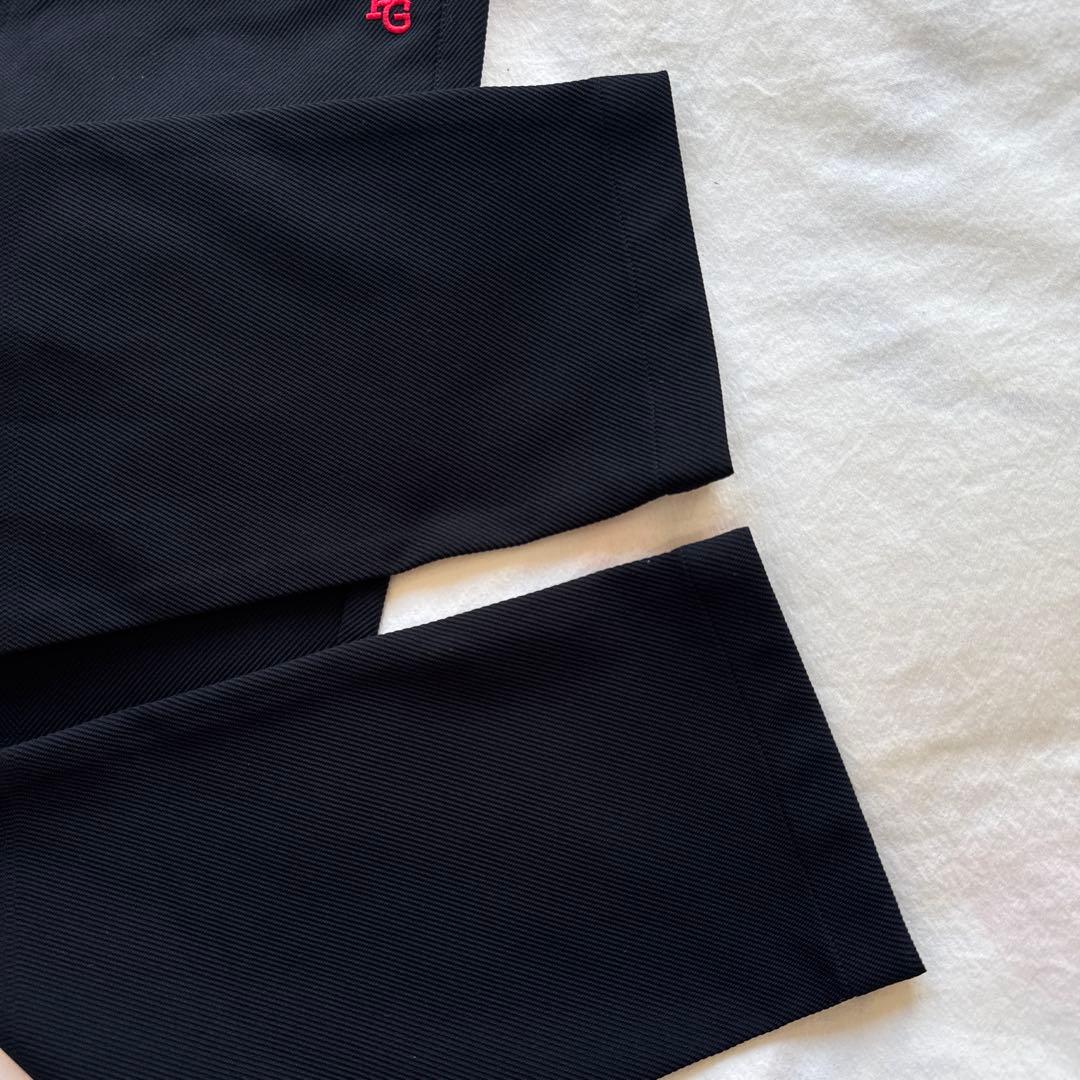 タグ付き　現行モデル　パーリーゲイツ　パンツ　黒　ブラック　3 S〜M相当