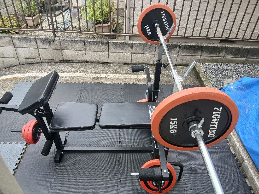 FIGHTING ROADキングオブベンチプレートセット 計70Kg 引き取限定