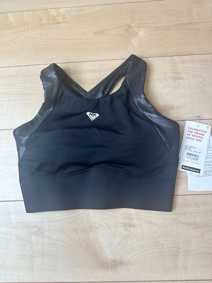 ROXYロキシースポーツブラとレギンスセット ブラック ヨガピラティスジム