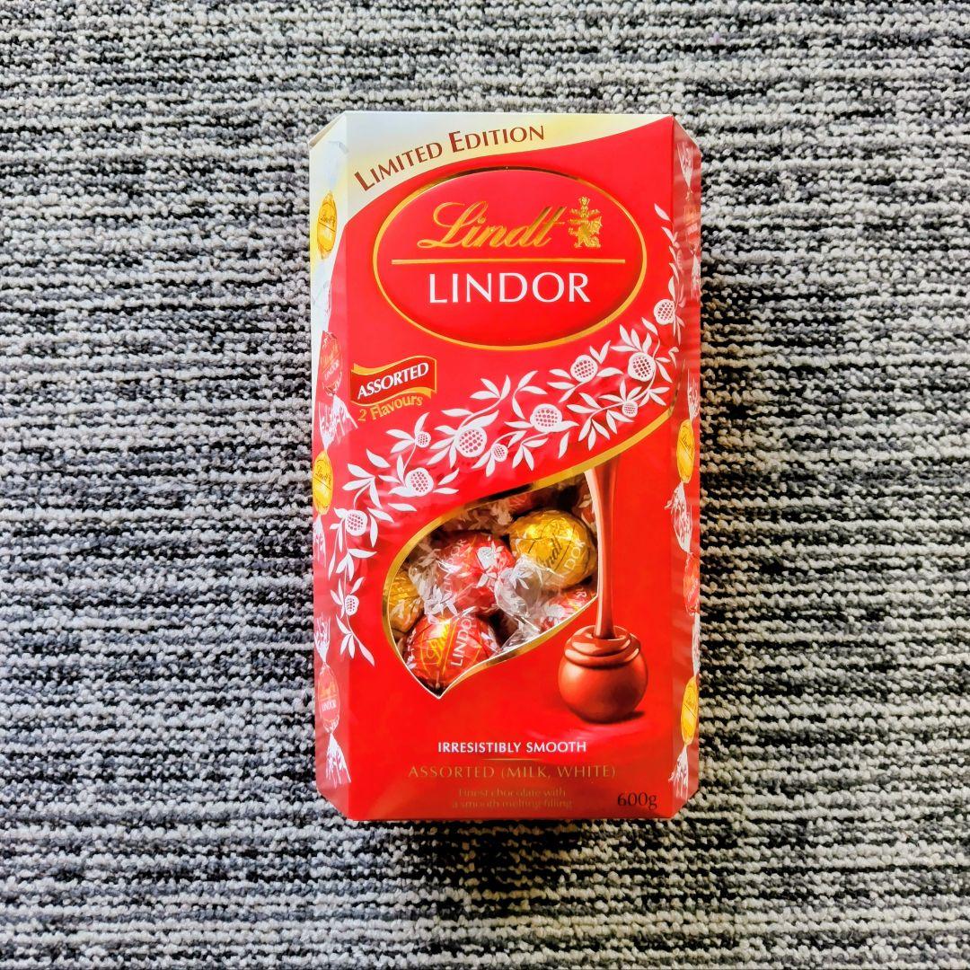 【未開封発送】リンドール レッド ＆ダーク アソート×各２ 600g 計４箱