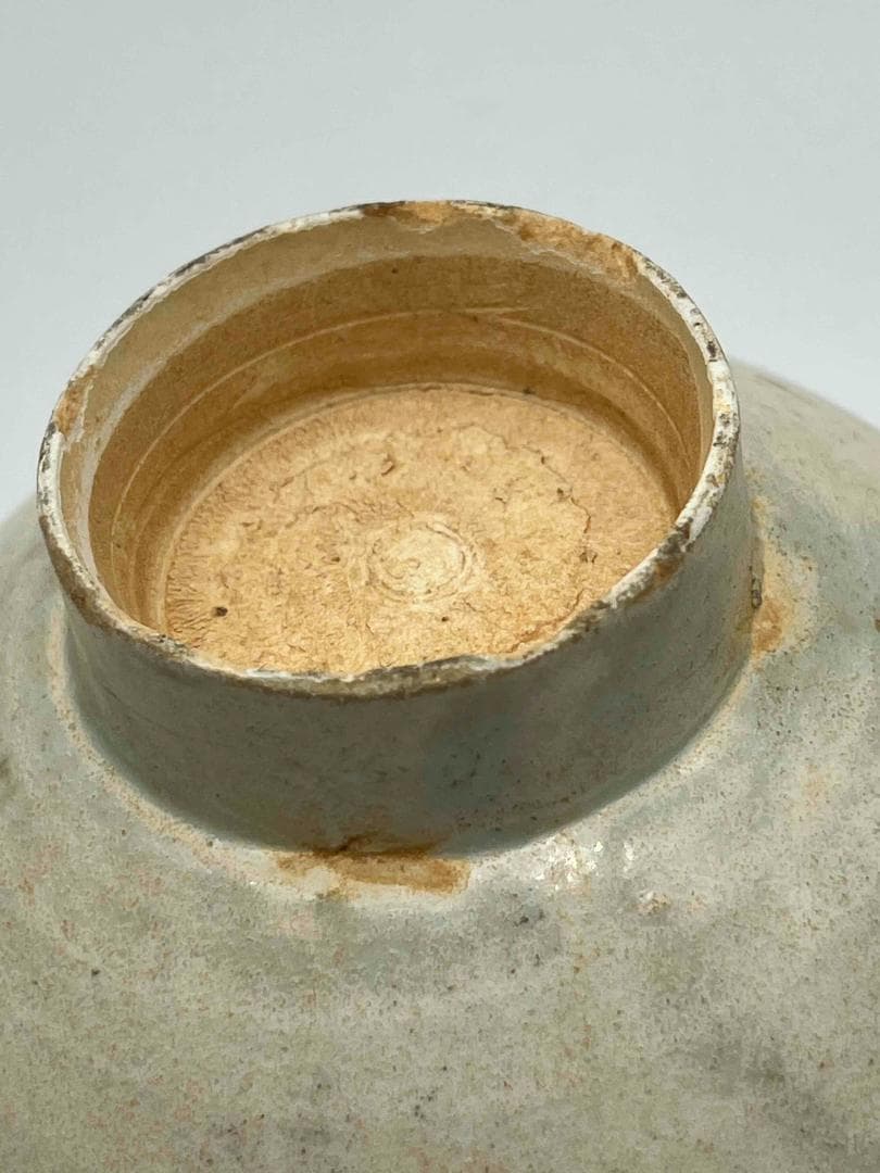 宋時代　定窯　白磁高足鉢　茶碗　景徳鎮　唐物　古賞物(C-74)