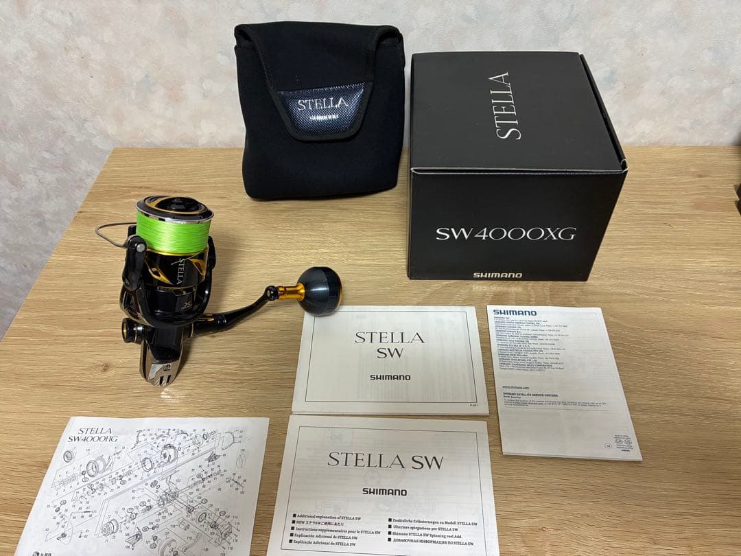 STELLA SW4000XG スピニングリール