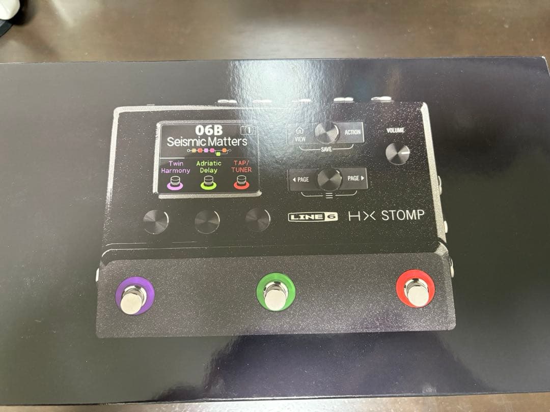 ギター Line 6 HX Stomp + oyaide doubler cable