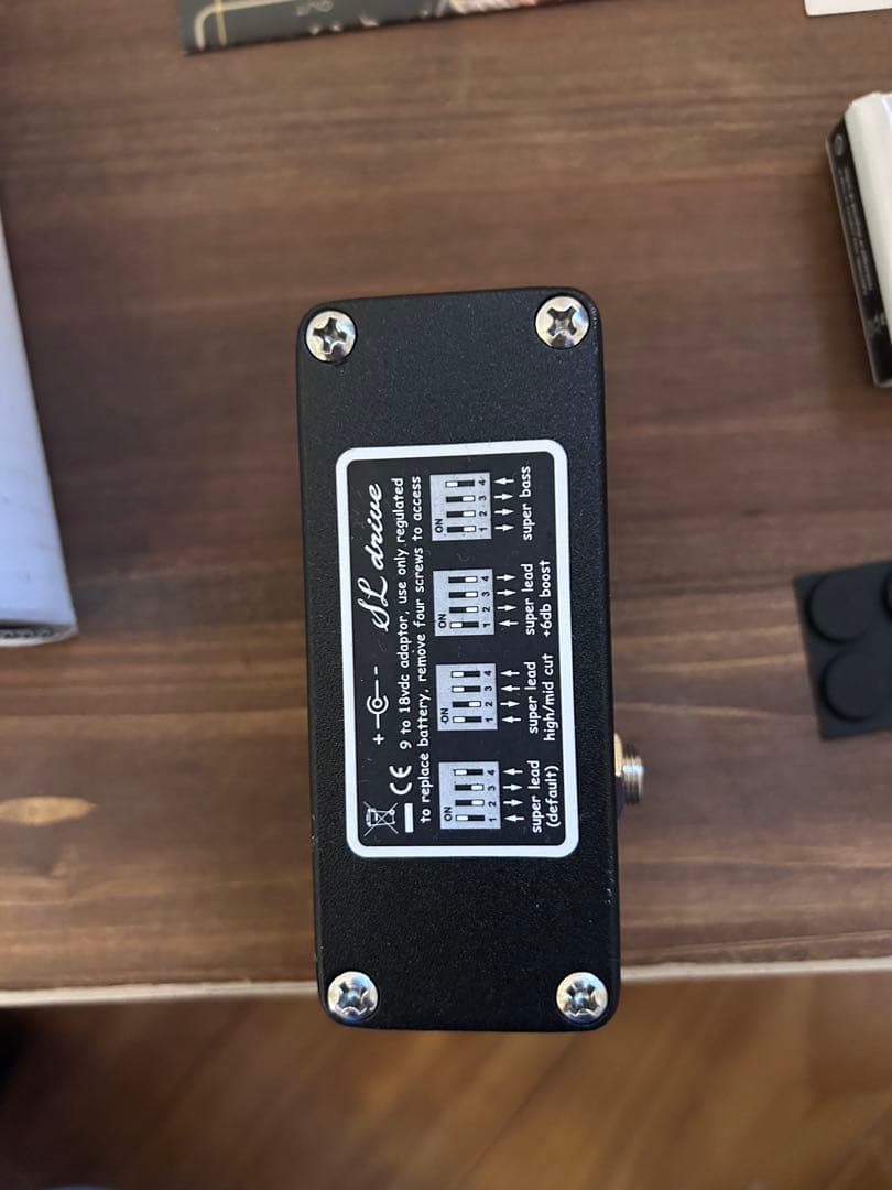 Xotic USA SL drive ギターエフェクター