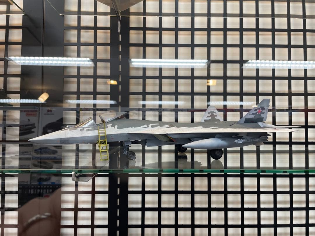 【完成塗装品】1/48 ズベズダ Su-57 フェロン