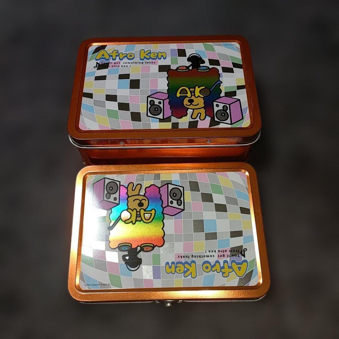 レア アフロ犬　缶バック 4個セット 匿名配送