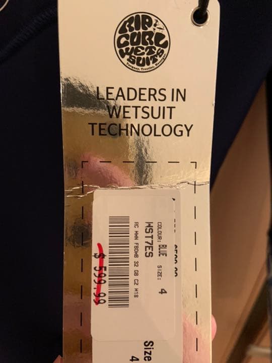 RIPCURL サーフィン　スウェットスーツ