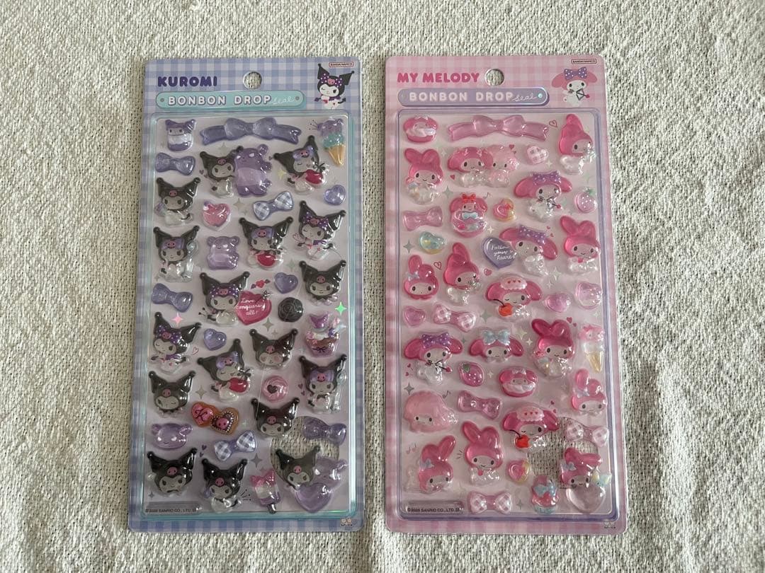 ボンボンドロップシール　サンリオ　正規品