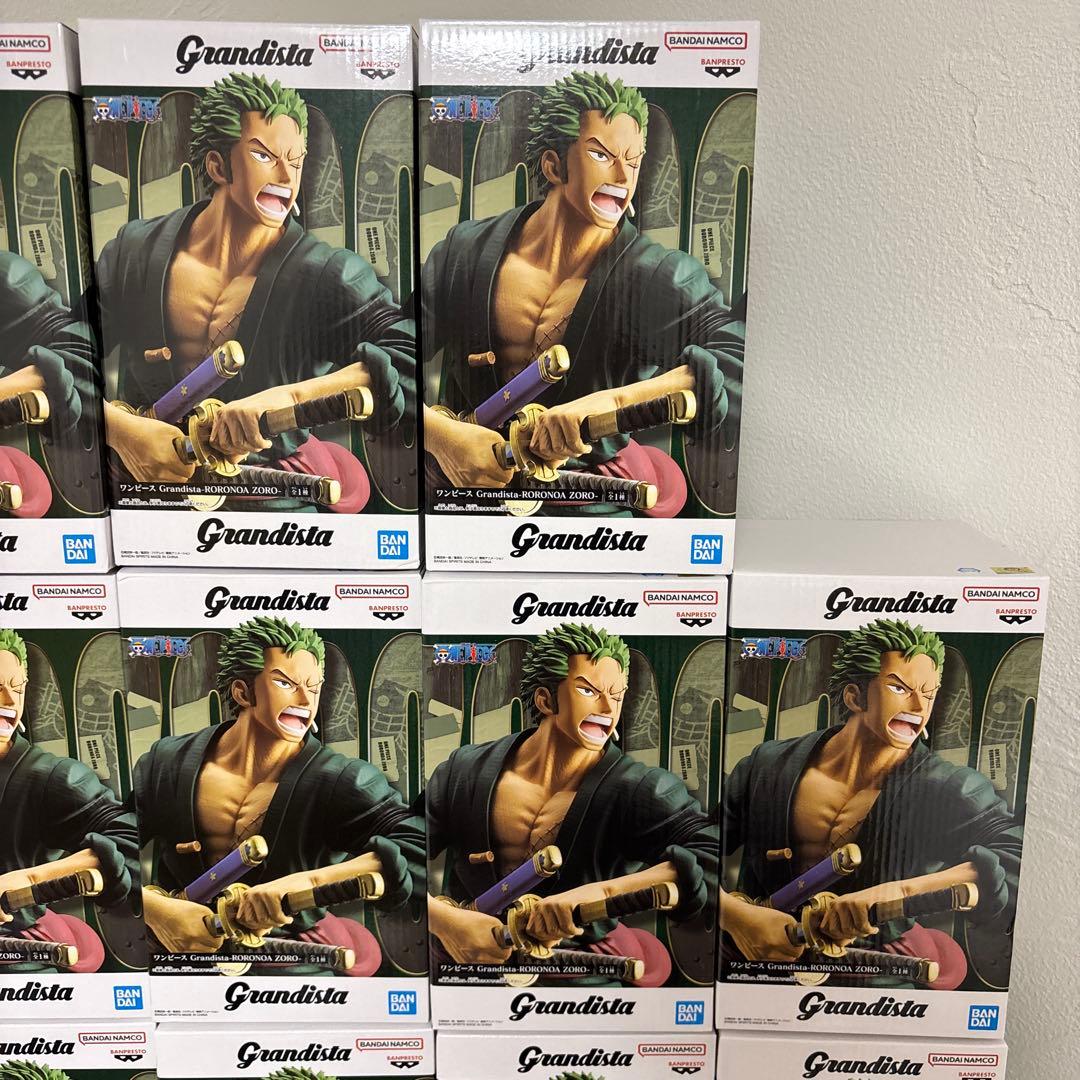 【新品未開封】 ワンピース ゾロ Grandista フィギュア 19個セット