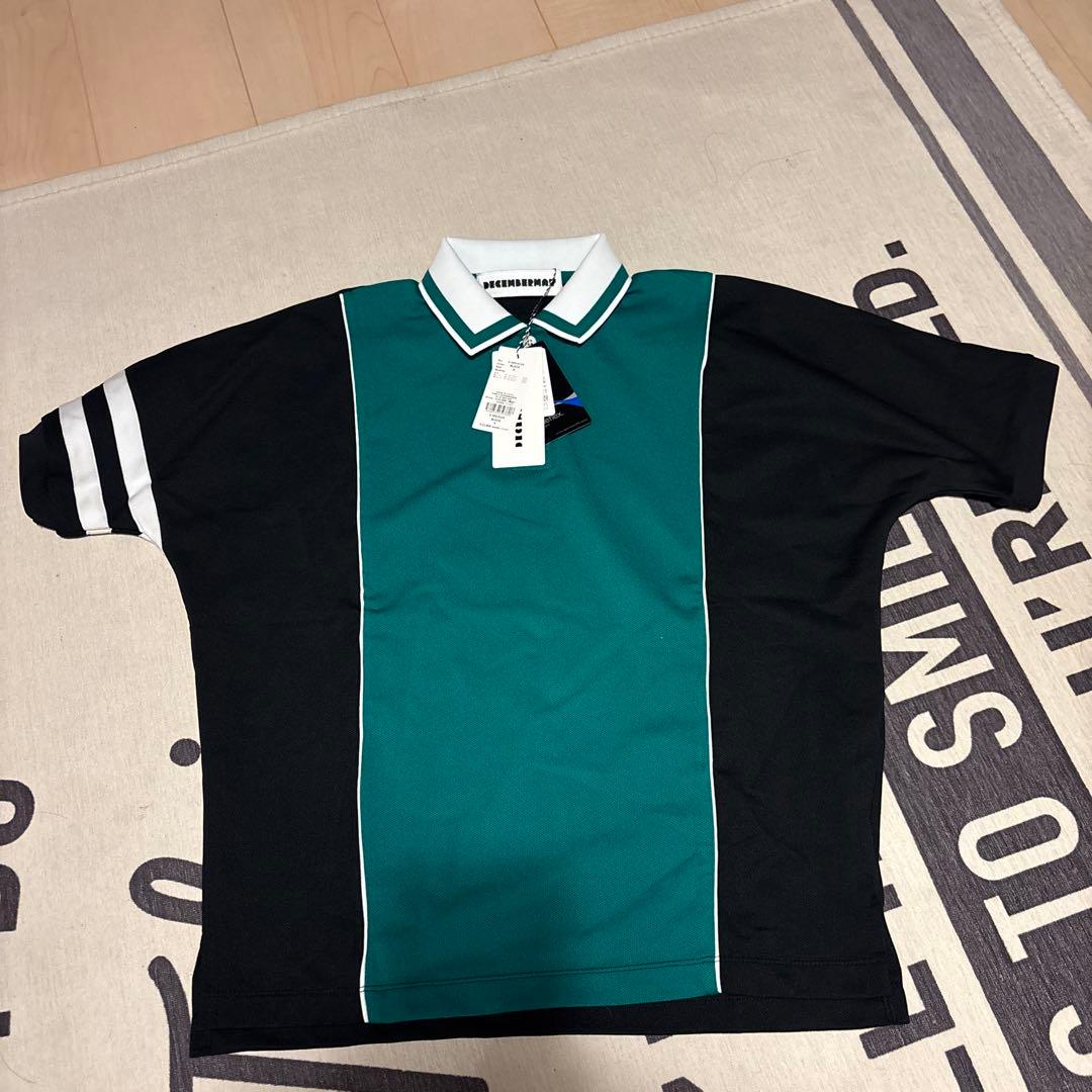 【新品】大幅値下げ　DECEMBER MAY ストライプポロシャツ