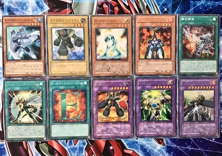 本格構築【十代HEROネオス 】デッキ＆EX15枚＆二重スリーブ&おまけ