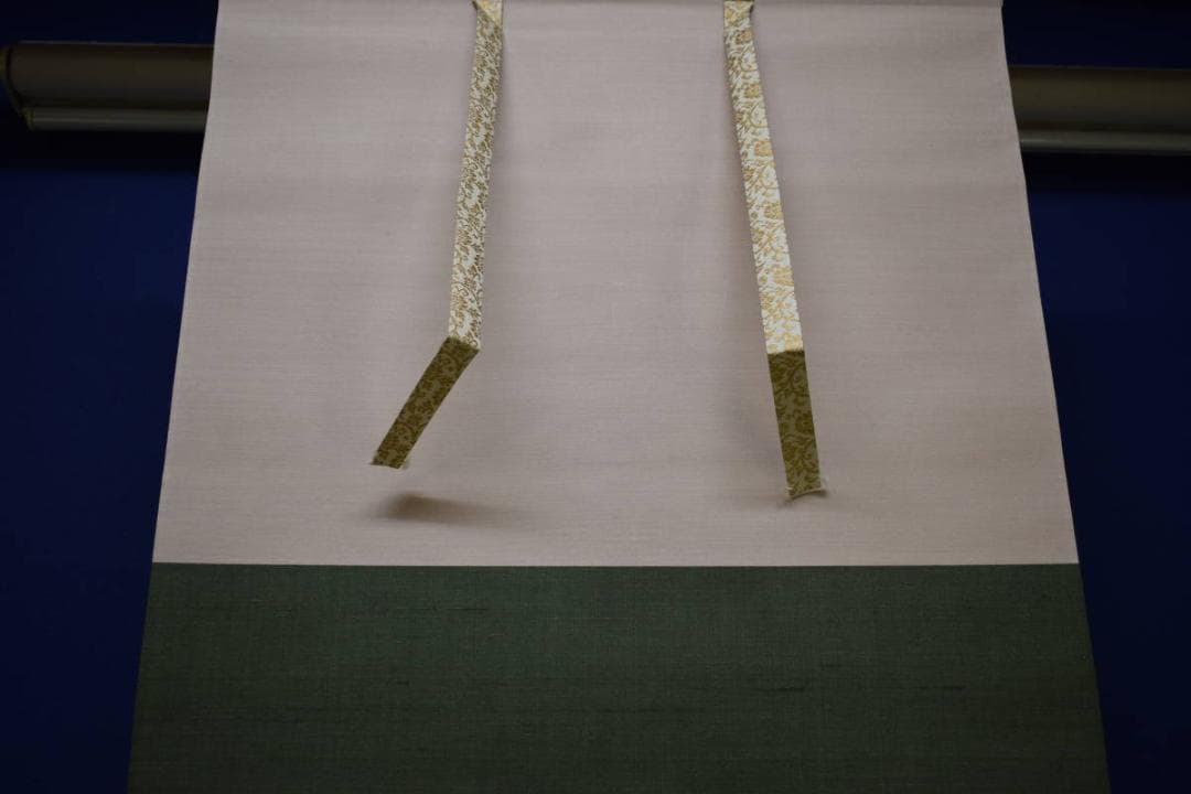 真作/東原方僊/竹林図/布袋屋掛軸HH-998